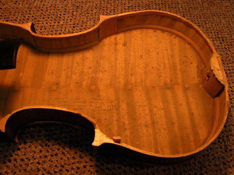 cleaning old stringed instruments